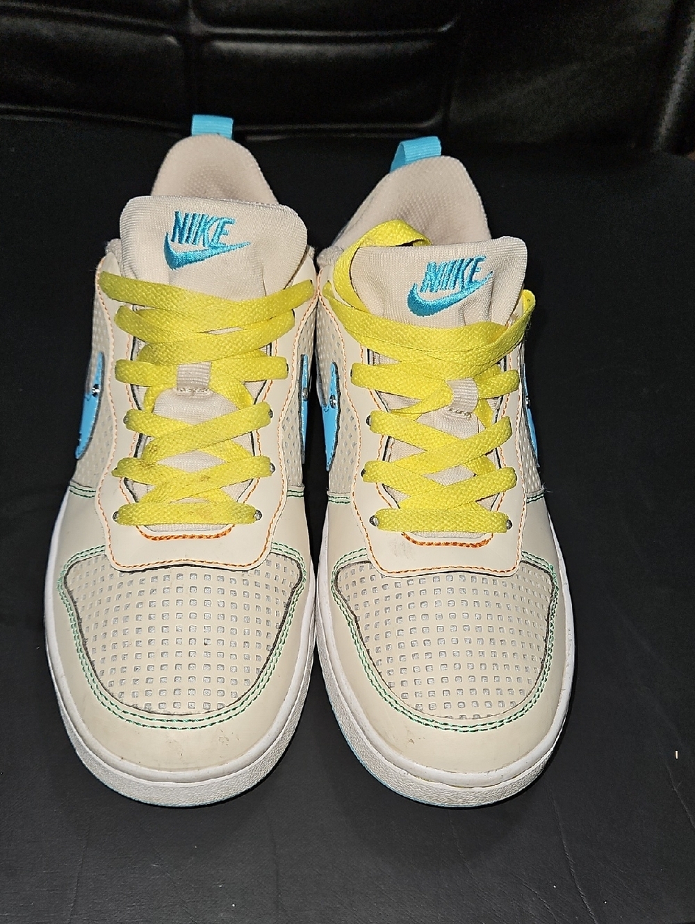 Nike Court Borough Low Recraft GS 'Sanddrift Baltic Blue' Size 4Y